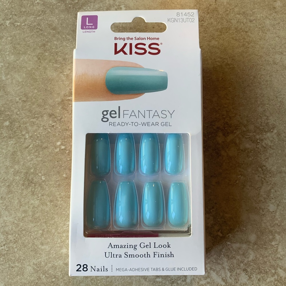 NEW KISS Gel Fantasy Ready-to-Wear Press-on Nails
